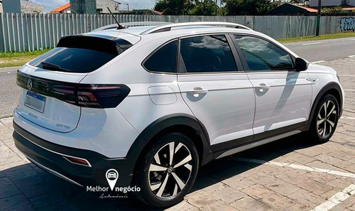 Imagem 7 de 15 de Volkswagen Nivus Highline 1.0 200 Tsi Flex Aut. 2021 Branco