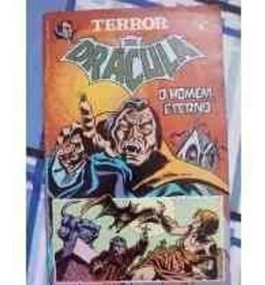 Livro Terror De Drácula Nº 7 Nd