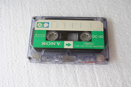 Fita Cassette Para Secretaria Eletrônica Sony Dc 30