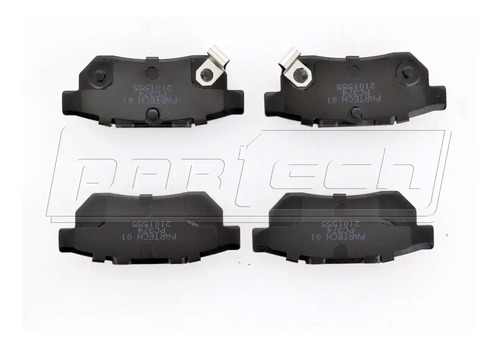 Balatas Honda Crx 1990-1991 1.5 Trasero Gas Ceramicas 1.6