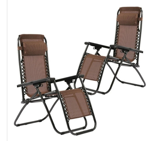 Combo X 2 Oferta Silla Cero Gravedad Silla Jardín Descanso