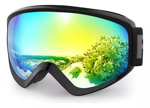  findway - Gafas de esquí y snowboard para niños, niñas,  jóvenes, diseño para usar sobre lentes : Deportes y Actividades al Aire  Libre