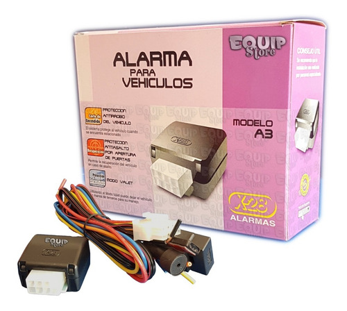 Imagen 1 de 6 de Alarma Auto Instalada X-28 A3 Corte De Motor Apertura Puerta