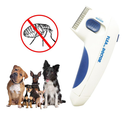Peine Fino Cepillo Antipulgas Y Garrapatas P/ Perros Y Gatos