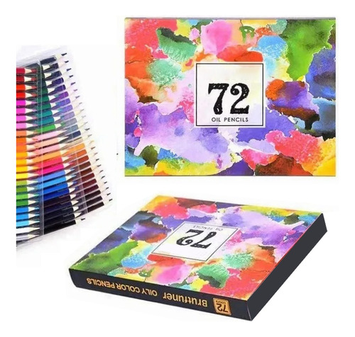 Lápices De 72 Color Profesionales Suministros De Pintura