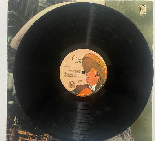 Disco Vinil Recordando A Pedro Infante Dos Discos (Usado)