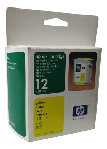 Cartucho Hp 12 Amarillo C4806a 3000 Series