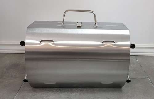 Parrillero A Carbón Portátil Ideal Para Camping