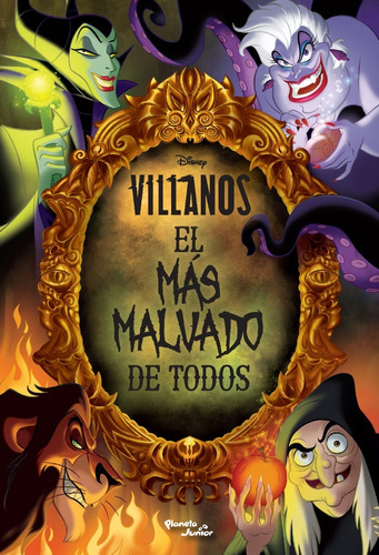 Villanos - El Mas Malvado - Disney - Planeta Junior Libro 