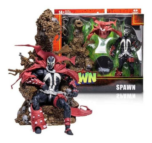 Spawn Deluxe Con Trono- Mcfarlane