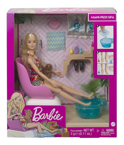 Barbie Salon Manicure Pedicure