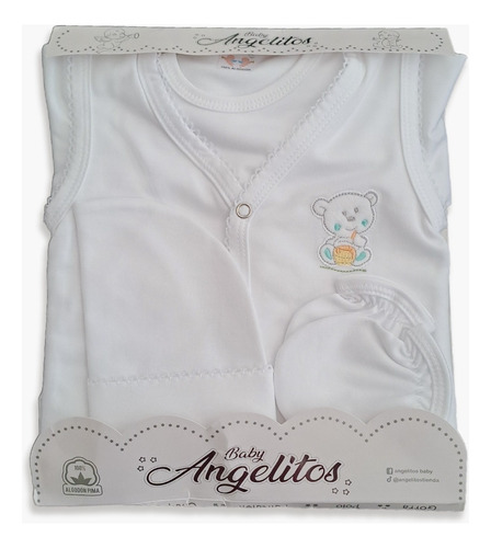 Set De Nacimiento Bebé 5 Pza. Angelitos Baby Ref. Aj03