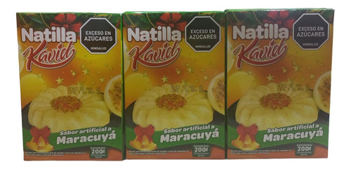 Natilla Maracuyá Kavid X 3 Und - Unidad a $1344