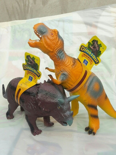 Imagen 10 de 10 de Dinosaurios Grandes Juguete Sonido Para Niños Coleccion