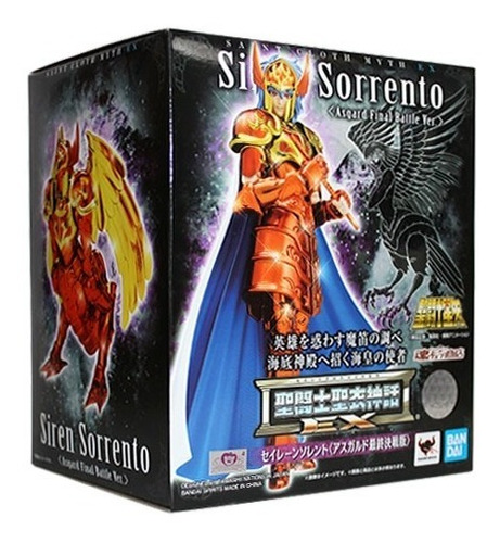 Figura Siren Sorrento Myth Cloth Ex Bandai Saint Seiya