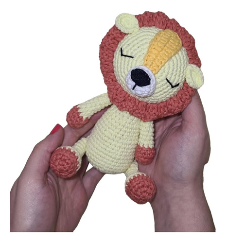 León Venancio - Muñeco Tejido - Amigurumi A Crochet- Peluche