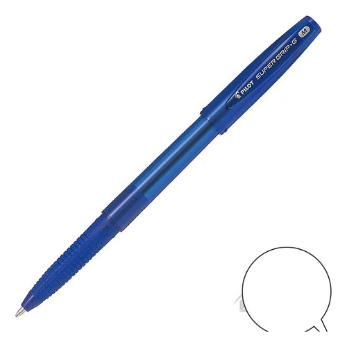 Lapiz Pasta/boligrafo Super Grip  1.0 Azul Pilot