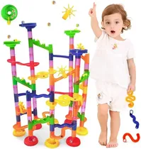 Comprar 109pcs Pista Canicas Marble Race Track Juego Armar Niños