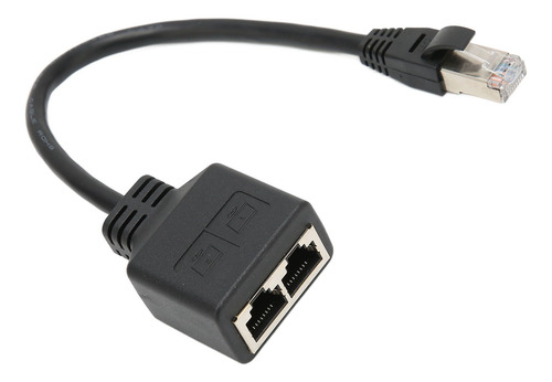 Adaptador Ethernet De 1 A 2 Puertos, Extensión De Cable Rj45