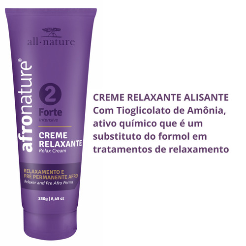 All Nature Creme Relaxante Capilar Afro Nature Nº2 Forte
