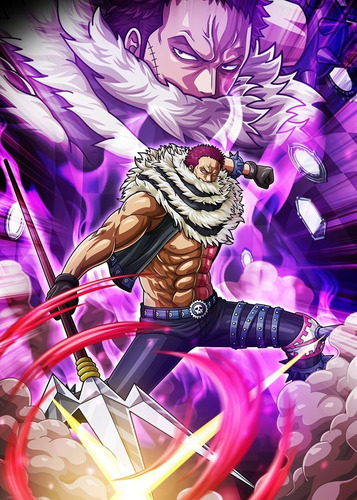 Figura De Colección Charlotte Katakuri One Piece De 17 Cm