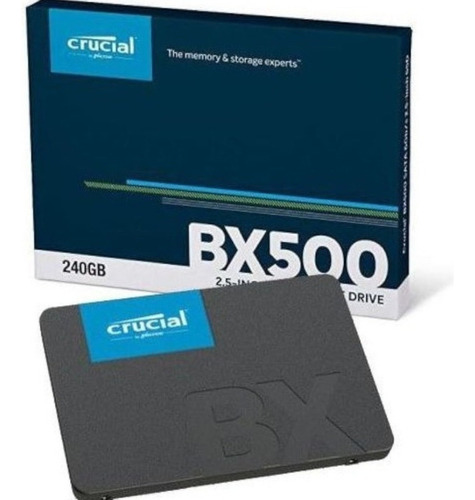 Disco Sólido Interno Crucial Ct240bx500ssd1 Entrega 240gb P/