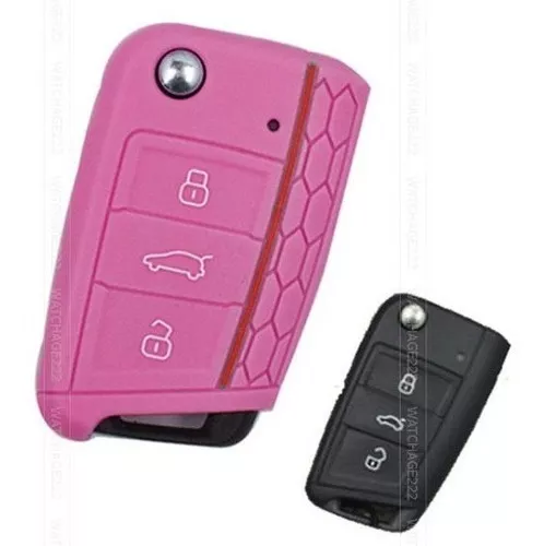 Volkswagen Funda llave coche Rosado 