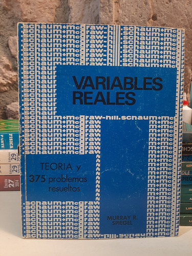 Serie Schaum Variables Reales - Murray R. Spiegel