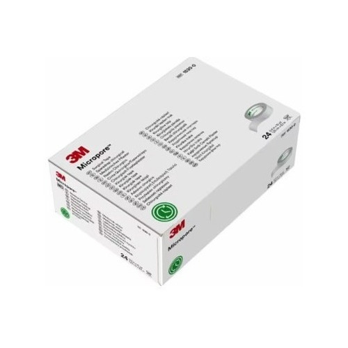 Adhesivo Micropore 3m (1.25 Cm X 9,1 M) 1/2 Inch  Caja De 24