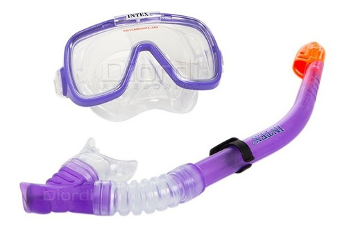 Gafas Snorkel - Gafas De Buceo Máscara Piscina Buceo Morado