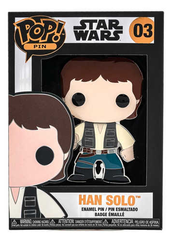 Funko Pop! Pin Star Wars - Han Solo #03