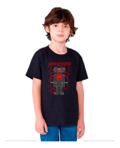 Remera Niños Nuevo Diseño  Skibidi Toilet - Dark Speeker