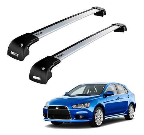 Rack  Teto Mitsubishi Lancer 11 Em Diante Thule Wingbar Edge