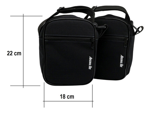 Shoulder Bag Rip Stop Bolsa Transversal Tática Arsenal Rio