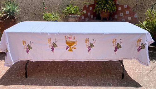 Mantel Para Altar De Iglesia  X  Con Bordado. | Meses sin intereses