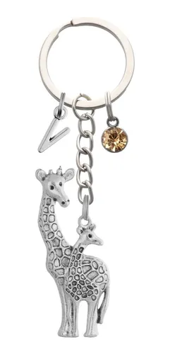 comprar Llavero Jirafa Dije Llavero Personalizado Letra Regalo Novia
