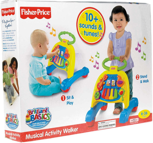 Fisher-price Andador Banda Musical Mattel Unidade