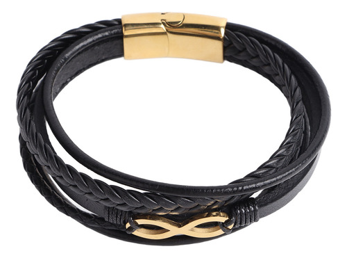 Pulsera Para Hombre Pulsera Estilo Cuero Pulsera Con