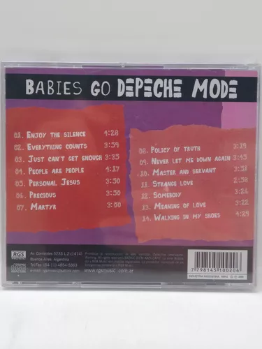 Babies Go Depeche Mode Cd Nuevo
