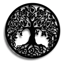 Comprar Cuadro Decorativo Arbol De La Vida Mdf 3mm 18,5cm X 18,5cm