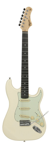 Guitarra eléctrica Tagima TW Series TG-500 de tilo olympic white con diapasón de madera técnica
