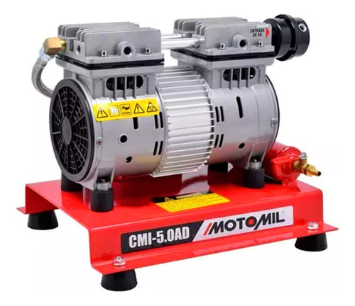Compressor De Ar Portátil Motomil Cmi-5,0ad 1,0cv Mono 220v