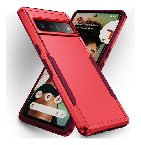 Para Funda Para Google Pixel 8a/9pro 2 En 1 Resistente A