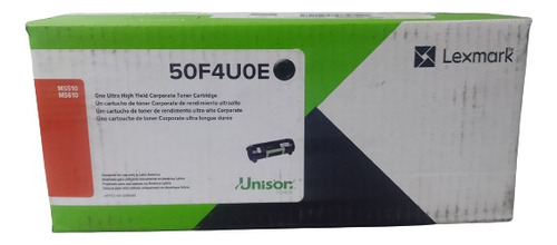 Toner Lexmark 50f4u0e Original Ms510 Ms610