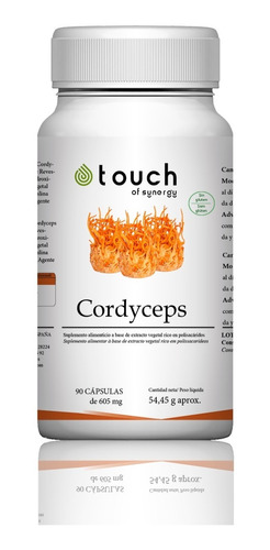 Touch Of Sinergy - Cordyceps 90 Capsulas
