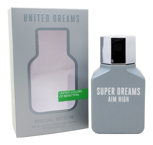 Benetton Super Dreams Aim High 100 Ml Edt Original