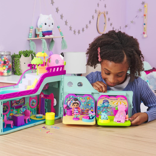 Gabbys Dollhouse Cuarto Sala Spa Marin De Mercat Original Rosa