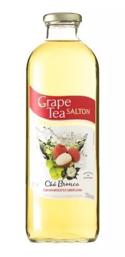 Salton Produto  GRAPE TEA SALTON CHÁ VERDE COM UVA MOSCATO E SABOR LIMÃO  SICILIANO E ERVA CIDREIRA