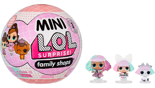 Muñeca Lol Surprise Mini Lol Family Shop Con 8 Sorpresas