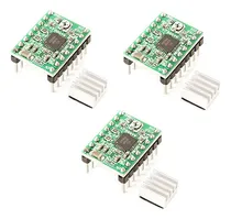 Comprar 3 Unid Driver Pap Pololu A4988 Ramp + Disipador Arduino